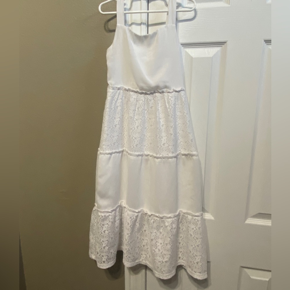 Girl’s Wonder Nation White Sundress Size 7/8